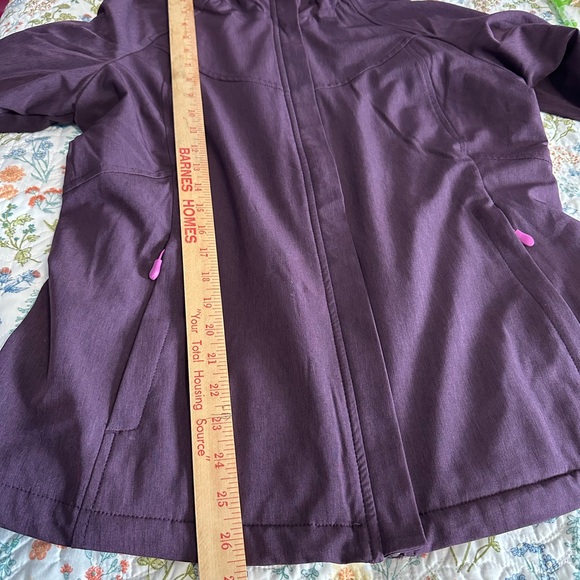 Women’s Kirkland Purple Coat, Size Medium - Picture 10 of 10